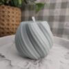 Round Twister - Pillar Candle - Image 2